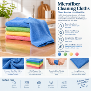 Microfiber Cleaning Cloths