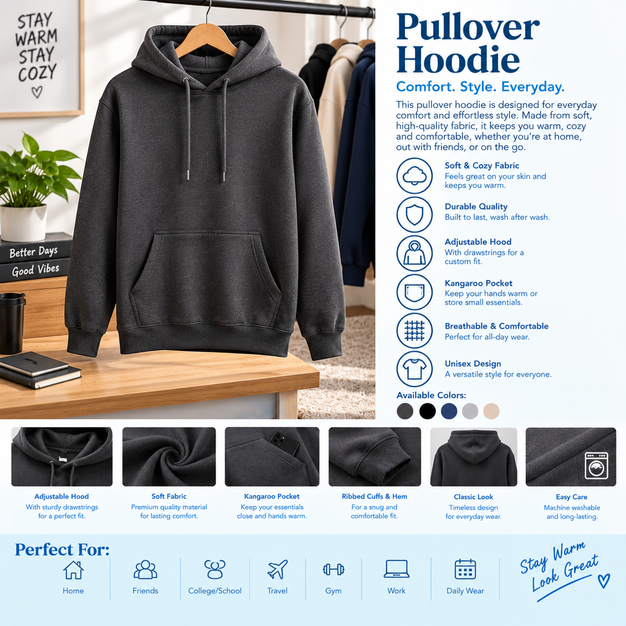 Pullover Hoodie