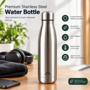 Premium Stainless Steel Water Bottle